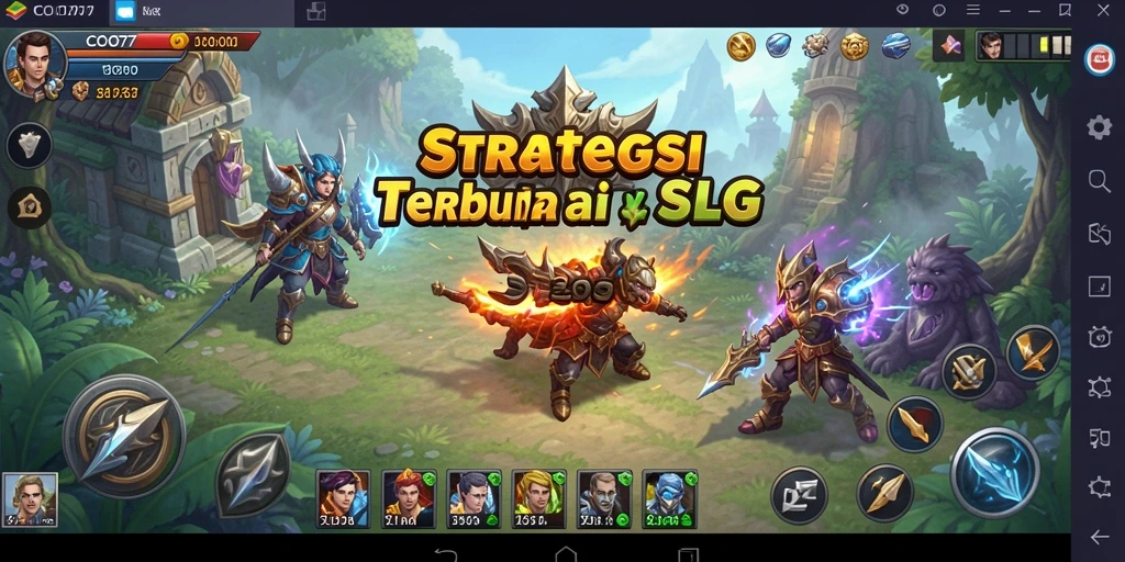 Tampilan gameplay COO77 yang menarik dan mendebarkan.