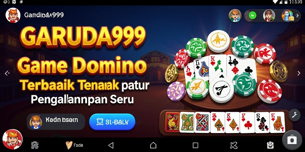 Tangkap momen seru gameplay Domino di GARUDA999.