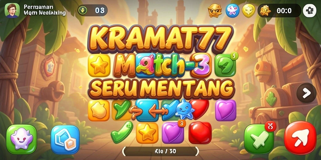 Tangkapan layar KRAMAT77 menunjukkan gameplay yang menarik dan penuh warna.