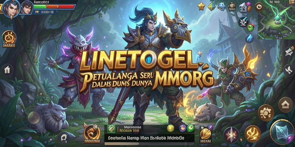 Tampilan gameplay seru dalam dunia <strong>LINETOGEL</strong> yang memukau.