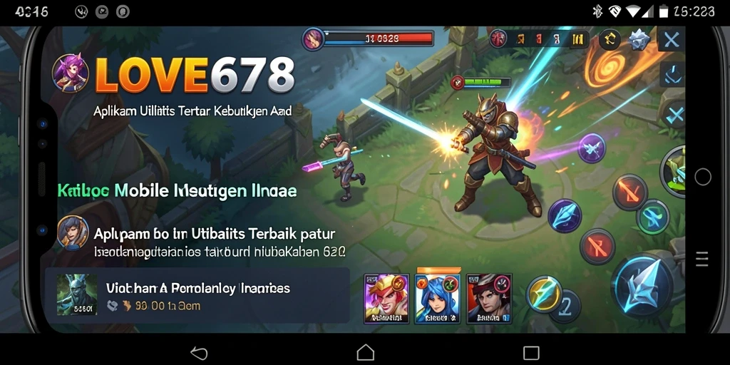 Tampilan antarmuka utama LOVE678 yang memudahkan pengguna.