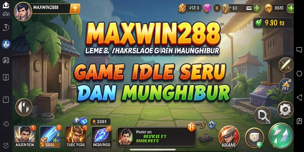 Tampilan screenshot gameplay MAXWIN288 yang menampilkan fitur Idle yang menarik.