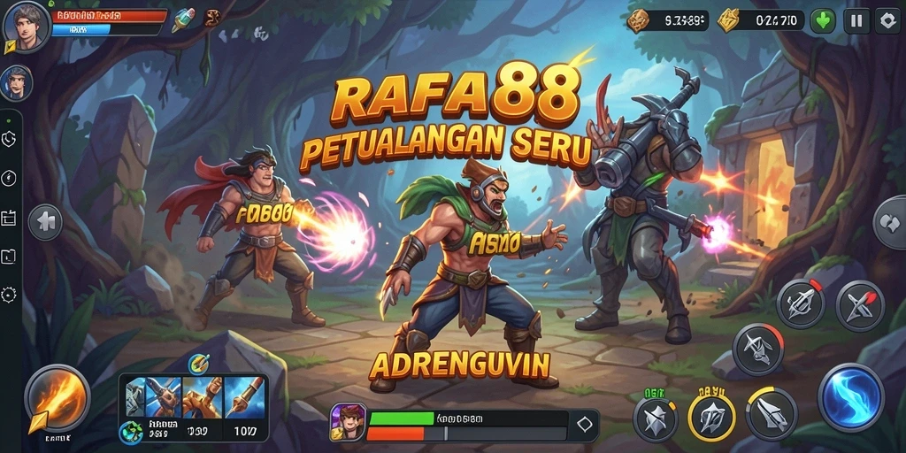 Screenshot RAFA88 menampilkan aksi seru dalam permainan petualangan.