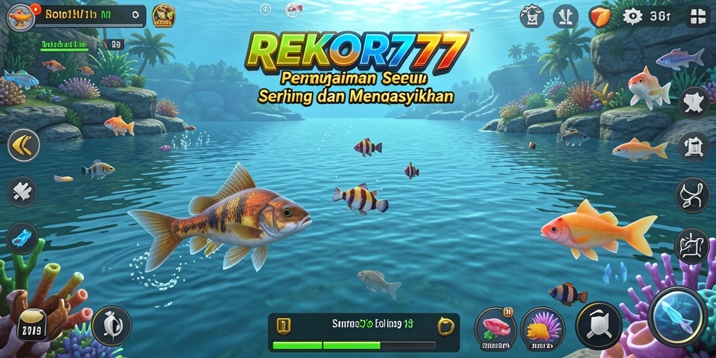 Tangkapan ikan yang luar biasa dalam permainan memancing REKOR777.