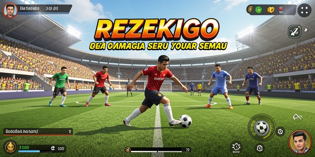 Tampilan gameplay REZEKIGO yang seru dan interaktif.