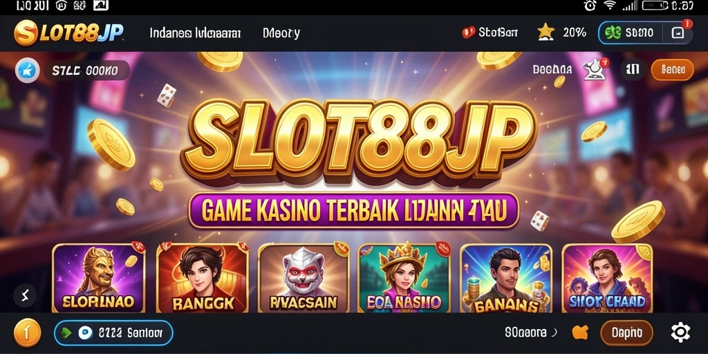 Menampilkan gameplay SLOT88JP dengan efek visual yang menakjubkan.