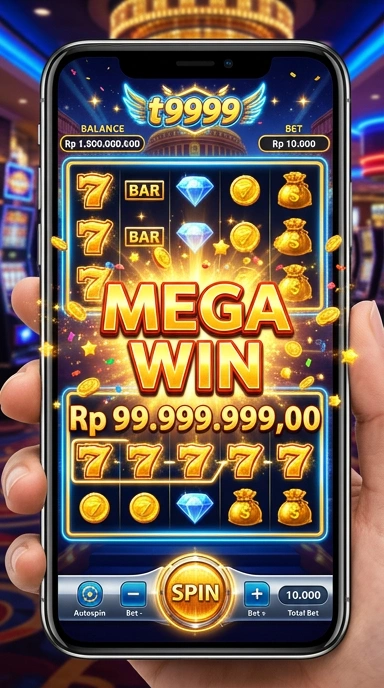 Tampilan antarmuka t9999 yang mudah digunakan.